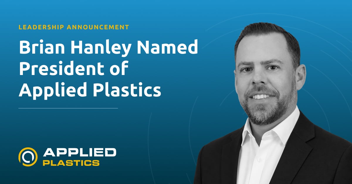 Applied Plastics Welcomes Brian Hanley as President